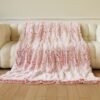 Warm And Cozy Double Layer Plush Sofa Blanket For Office, Couch, Bed, And Nap Soft And Comfortable Blanket For Home And Office Use