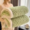 Piece Thick & Ultra Soft Flannel Throw Blanket Cozy, Fashion Design, Plush, Thick, Warm, Versatile, Perfect For Bed, Sofa, Travel Soft, Air Conditioning, Flannel, Blanket, Ideal Christmas Gift