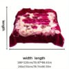 Thickened Raschel Blanket Double Thickened Soft Plush Comforter, Double Sided Velvet, Suitable For Winter Dormitory Office Sofa Warm With Velvet Comforter