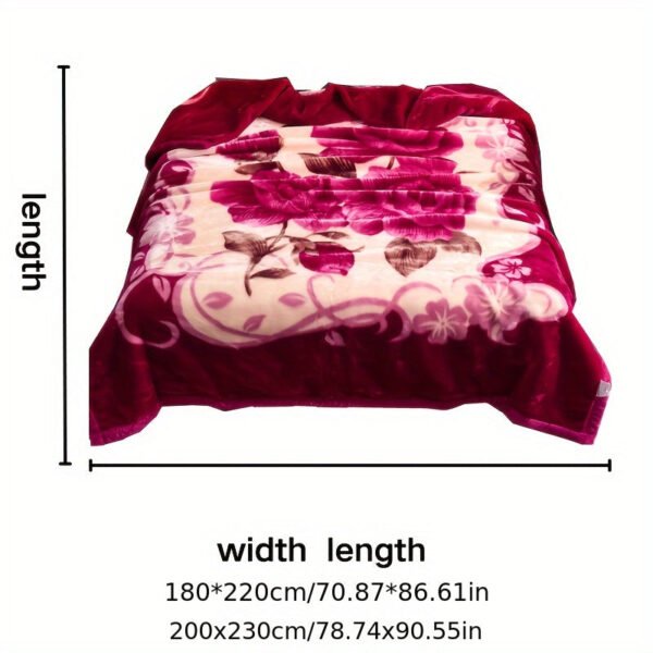 Thickened Raschel Blanket Double Thickened Soft Plush Comforter, Double Sided Velvet, Suitable For Winter Dormitory Office Sofa Warm With Velvet Comforter