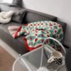 French Style Geometric Love Heart Pattern Knit Blanket Tear Resistant, All Season Multipurpose Acrylic Throw For Living Room, Office Nap, Air Conditioning Ideal Christmas, Valentine'S, Year Gift