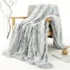 Warm And Cozy Double Layer Plush Sofa Blanket For Office, Couch, Bed, And Nap Soft And Comfortable Blanket For Home And Office Use