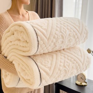 Piece Thick & Ultra Soft Flannel Throw Blanket Cozy, Fashion Design, Plush, Thick, Warm, Versatile, Perfect For Bed, Sofa, Travel Soft, Air Conditioning, Flannel, Blanket, Ideal Christmas Gift